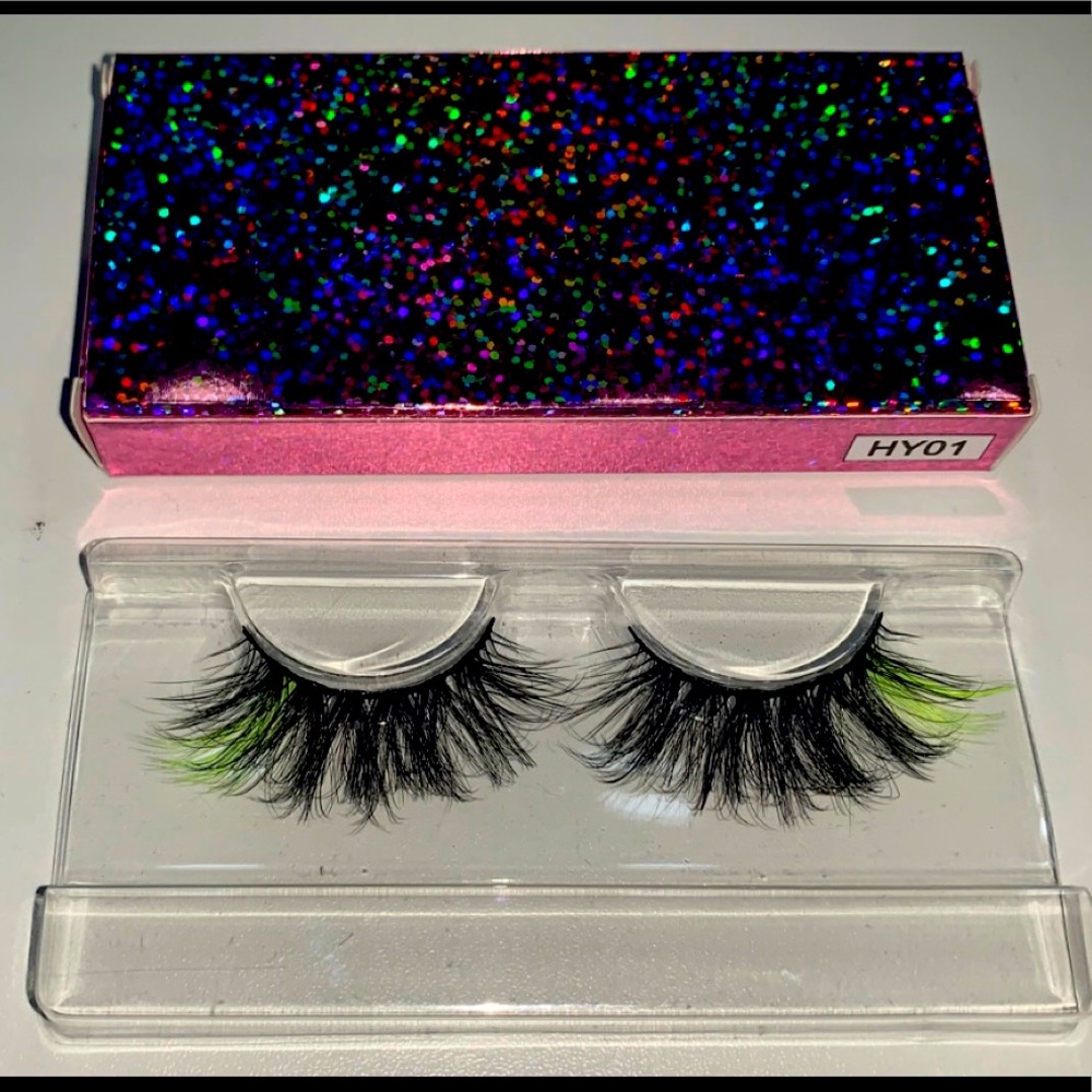 Colorful Faux Mink Eyelashes